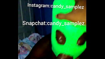 Preview 3 of Latex Forced Feminization - Jamaican Teen Sucks Stepfather Cock For Iphone
