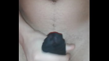Preview 2 of Turk Blowop - Cum in black nylon Sock