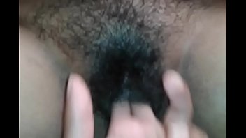 Preview 3 of Cum In Mouth Chok - Desi indian girl got her hairy pussy fingered by boyfriend