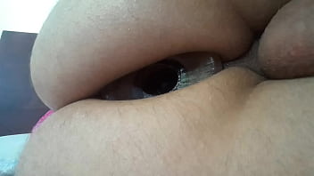 Preview 4 of Film 60s - Playing with an anal tunnel plug and vibrator egg