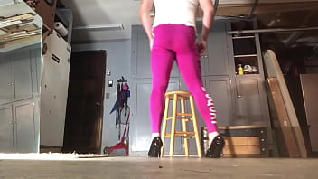 Preview 4 of Mom Catch And Join Son - Tranny dance