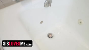 Preview 1 of Mama Or Servent Xxx - Bratty SteSister Keeps On Cumming On Her Stepbrother&#039_s Big Hard Cock