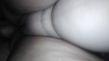Preview 2 of Eva Notty First Ever Cum Swallow - Orgasmo de mi esposa embarazada.