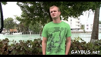 Preview 1 of Harem Sluts - Gracious hunk lured into having wild blowjob with homo