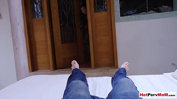 Preview 1 of Hentai Pussy Rubbing - Asian mature stepmom helps me to forget my exgirlfriend