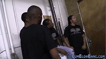 Preview 1 of Naked Mom Thief Phone - Blacked slut blowbang