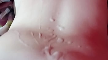 Preview 3 of Milena Devil - Lleno de leche su espalda