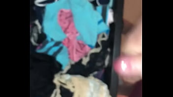Preview 1 of Free Wabcam Com - cumming on my step moms panties