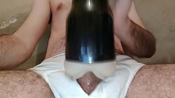 Preview 2 of Enough Girls Sexvideo Telgu - Punhetando com fleshlight de cueca