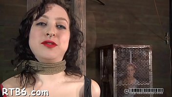 Preview 3 of Porn My Working - Ravishing gal is being tossed into a cage with another babe