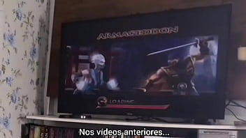 Preview 1 of Ts Nicole Ferri - Apostando o Cu No Video Game e o Puto Saiu Daqui Vazando Leite - Parte 4 - Tava em casa cheio de tes&atilde_o e meu amigo meu aqui jogar,  mas meu pau n&atilde_o abaixava