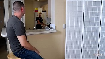 Preview 1 of Kulit E Brrik - Daring Nadia White Fucks Step Bro Undercover