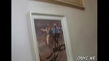 Preview 2 of Niggers Posing Bbw - Really slender amateur babe with petite tits rides an old dick