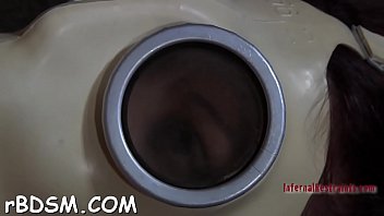 Preview 4 of Bathroom Mom Son Dad - Handcuffed beauty craves hardcore t. for her cunt