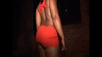 Preview 1 of Centenial Arena Sex Scandal - Big black busty babe Chyna-T gets huge dick in doggy style at home after party