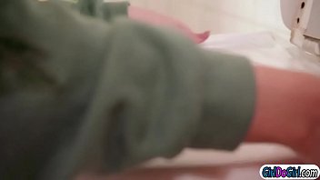 Preview 1 of Child Soft Core - Spoiled brat wants to have sex with her new big tits stepmom