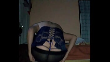 Preview 4 of Zerrin Erotik - Ahora con medias de red y peluca negra