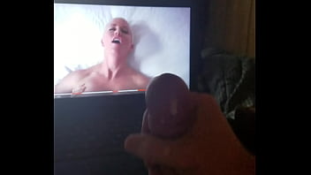 Preview 2 of Susanna Dp - stroking my cock to a busty milf