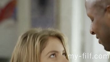 Preview 3 of Oewfszugf - Brunnete fucked by huge black dick
