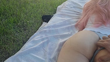 Preview 1 of Yoga Sex Gd - My Pussy Got Fucked in The Middle of The Lawn
