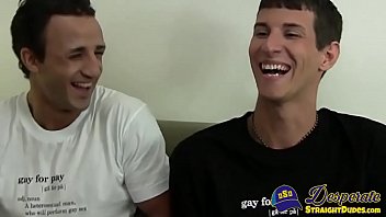 Preview 1 of Abigael Ratchvagina - Straight stud and homosexual take turn blowing each other