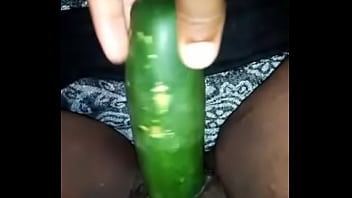 Preview 3 of Cheat Mmf - hot hot Cucumber Masturbation