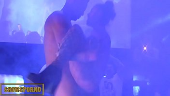 Preview 4 of Spg Mulus Cantik - Hot tattoed girl fucking big dick on stage
