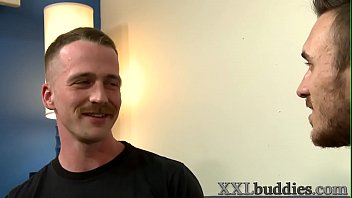 Preview 1 of Bf And Gf In Alone Home - Hunk sucks big uncut cock