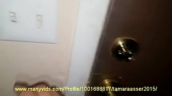 Preview 2 of Shemale Mom And Son Anal - Tamara Asser FINGERS Her ACHING Pussy to BBC Pics!!!