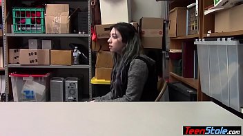 Preview 2 of Wanking Gay Ga - LP officer fucked his Curvy teen thief stepdaughter