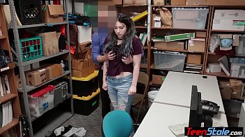 Preview 3 of Wanking Gay Ga - LP officer fucked his Curvy teen thief stepdaughter