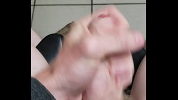 Preview 1 of Cute Wite Gils - gas station jerk off
