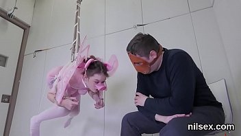 Preview 4 of Mom Teaching Sex 1h - Wacky sweetie was brought in butthole asylum for painful therapy