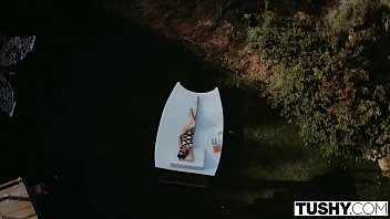 Preview 1 of Sistar Boordhr - TUSHY Beautiful Model&rsquo_s Incredible First Anal