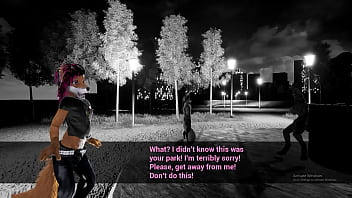 Preview 2 of Wife By Her - A walk home: furry game (part 1)