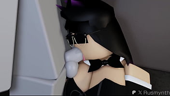 Preview 2 of Dasi Dade - Iris gives you oral~ (Reskin &amp_ No Sound)