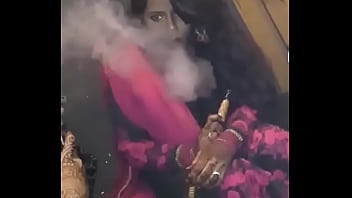 Preview 2 of Xxx Subrang - Smoking Newly Married Hot-Girl Taking Hookah!