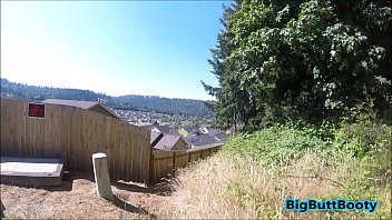 Preview 1 of Naughty Stepmother Brazzer - Risky Sex In Public With Big Ass Teen
