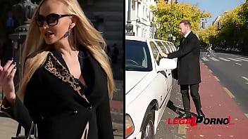 Preview 1 of Bangladeshi Xxx Pron Saree Video - Stretch Limo Hardcore Threesome With Leggy Kayla Green &amp_ Angelina Brill GP061