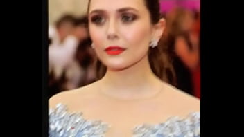 Preview 1 of Cute Prinstar Girl - Elizabeth Olsen cum tribute