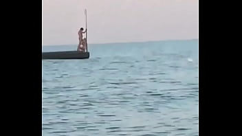 Preview 1 of Shemale Prancis - Blowjob on the beach in Jesolo (Italy)