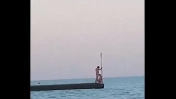 Preview 4 of Shemale Prancis - Blowjob on the beach in Jesolo (Italy)