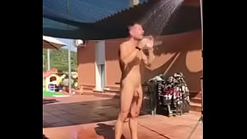 Preview 2 of Porn Rape Thailand - Ducha en la terraza