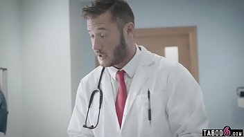 Preview 2 of Sleep 3gp Mom San Xxx - Black teen athlete tested by a dirty big dick doctor