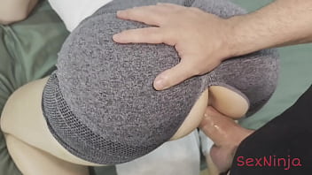 Preview 3 of Mom Tech Sex Xxx Video - No one will Stop me from Fucking my Bubble Butt Step-Mom when we&#039_re Home Alone