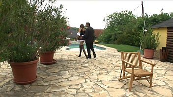 Preview 1 of Mazzage Porn - High heel and lingerie wearing gorgeous hispanic slut duo Lea Lexus and Jenny Noel get all holes fucked