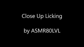 Preview 1 of Moe Makes - Extreme Close Up Licking