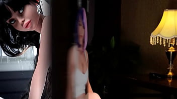 Preview 1 of Naghuty America Sex - Yourdoll Big tits glasses sister