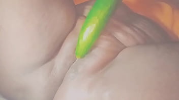 Preview 2 of Foot Insertions - Indian women Sex with vegetable