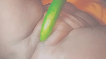 Preview 3 of Foot Insertions - Indian women Sex with vegetable